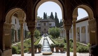 Generalife in het Alhambra de Granada